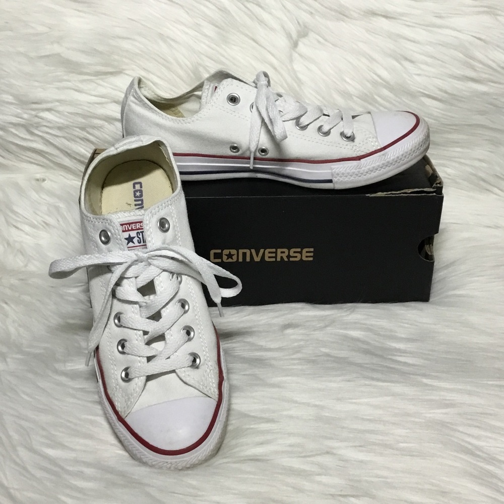 Converse CTAS Ox Low Cut Classic Canvas, Optical White, Unisex EUR 39.5